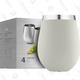 FineDine Stainless Steel Unbreakable Wine Glasses | $14 | Amazon